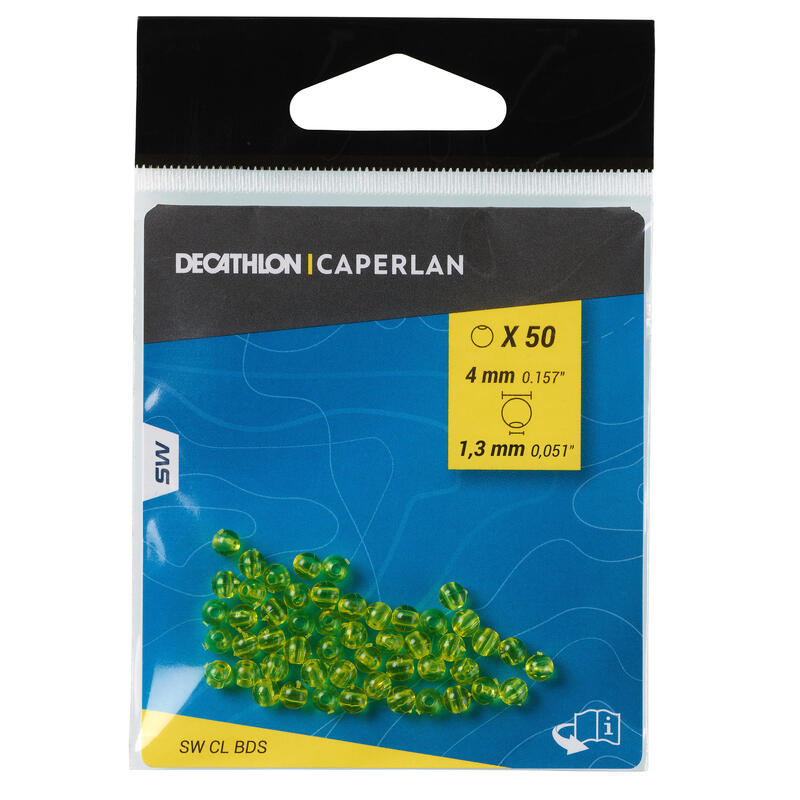 Poza Perle pescuit surfcasting galben 4mm - imagine mare 5