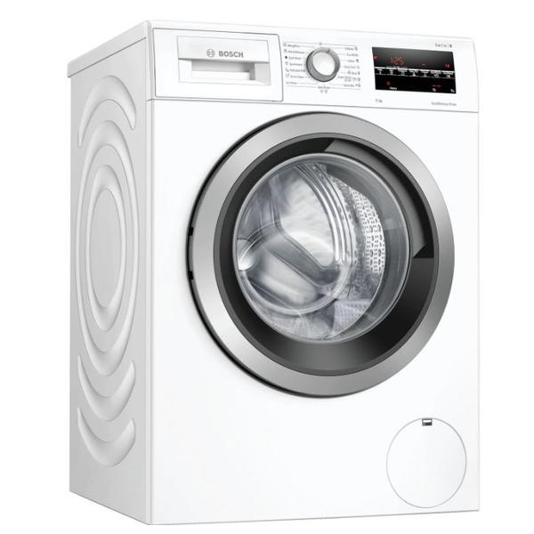 Poza Masina de spalat rufe Bosch WAU24T60BY, 9 kg, 1200 RPM, EcoSilence Drive, VarioDrum, Super Quick 30, Clasa C (Alb)