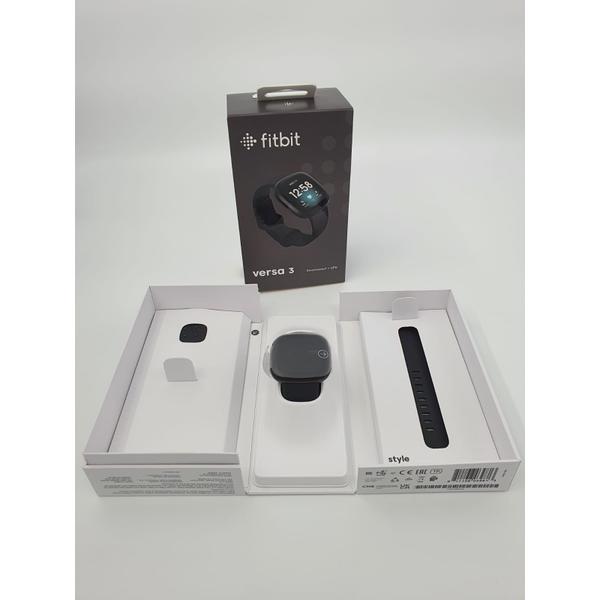 Ceas activity tracker Fitbit Versa 3, NFC, WiFi, Bluetooth (Negru)