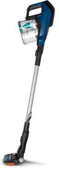 Poza Aspirator vertical 3 in 1 Philips SpeedPro Aqua FC6718/01, Functie mop, Autonomie 40 min, Cap aspirare 180 grade (Albastru)