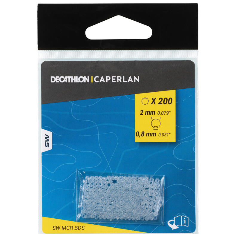 Poza Micro perlă 2 mm pescuit surfcasting - imagine mare 2