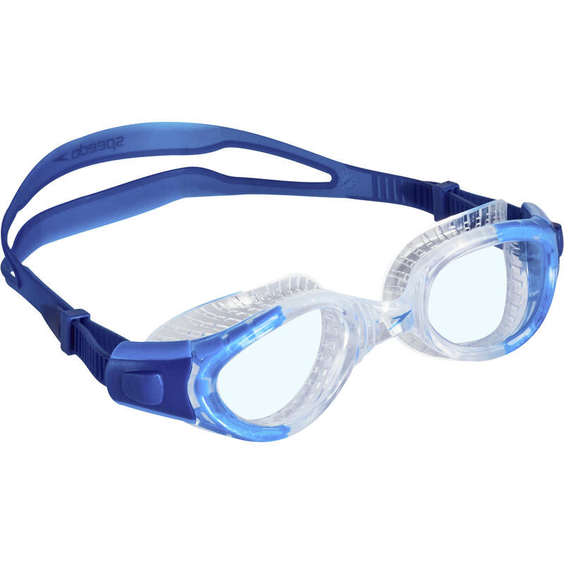 Poza Ochelari Înot Futura Biofuse Speedo Flexiseal Lentile Transparente Albastru - imagine mare 2