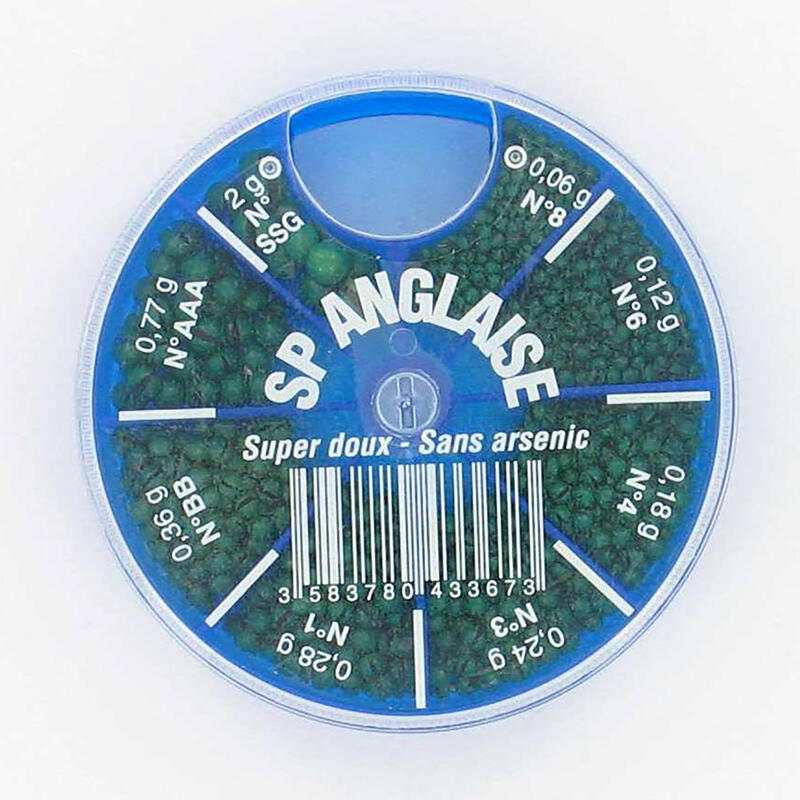 Poza Cutie Plumb despicat Pescuit Staţionar 8 Compartimente Color - imagine mare 1