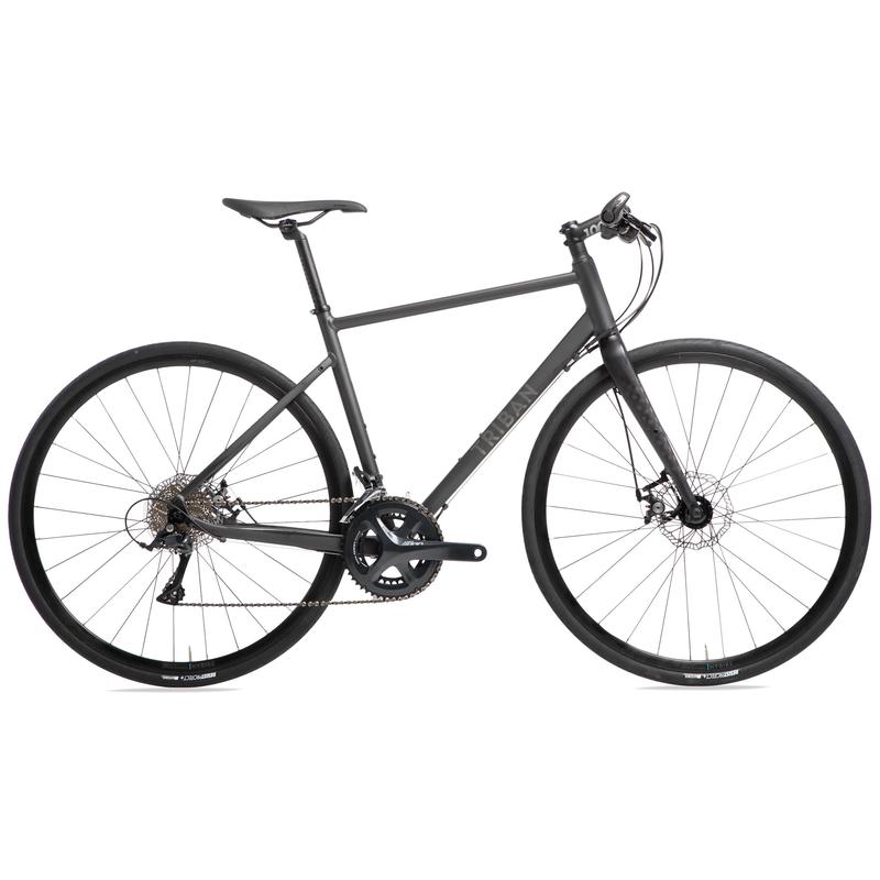 Poza Bicicletă de șosea RC500 FLATBAR Negru Bărbați - imagine mare 7
