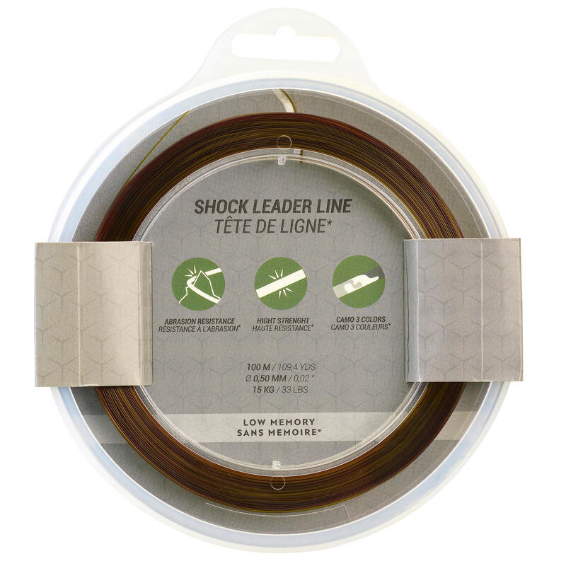 Poza Fir înaintaș Shock Leader 50/100 100m pescuit la crap - imagine mare 2