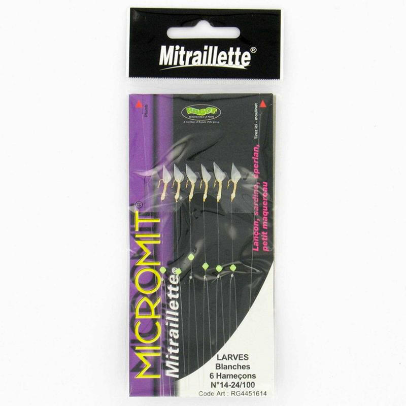 Poza Forfac Pescuit în Mare Nailon Cârlige Nr. 14x6 - imagine mare 2