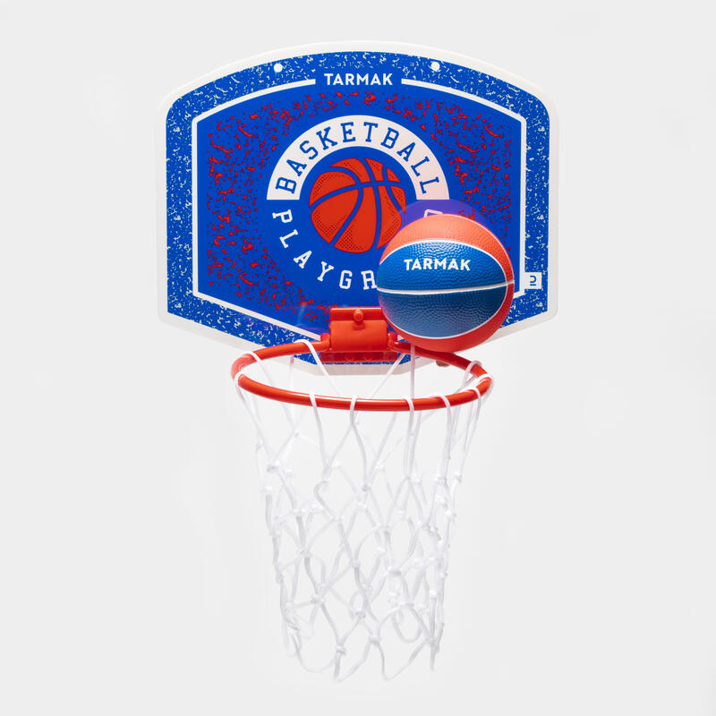 Mini Coș Baschet SK100 Playground cu Minge inclusă Albastru-Alb-Roșu
