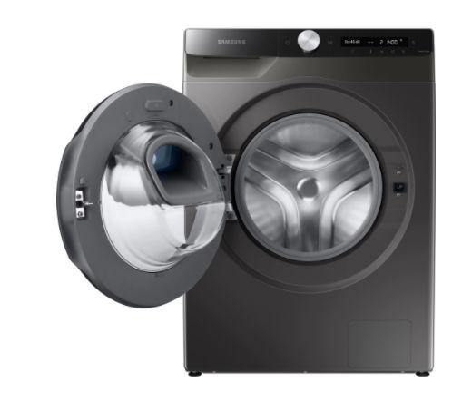 Poza Masina de spalat rufe Samsung WW90T554DAX, Add Wash, Al Control, 9 kg, 1400 RPM (Negru/Inox)