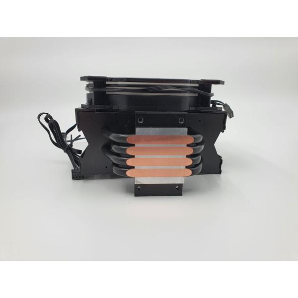 Poza Cooler CPU AQIRYS Uranus, 120 mm, iluminare ARGB (Negru)