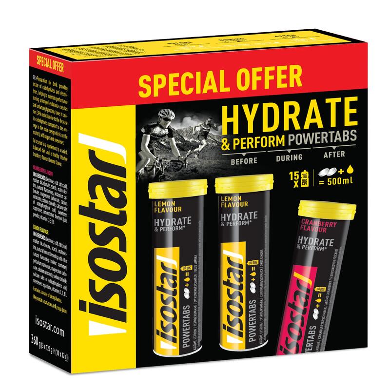 Poza Băutură Izotonică Tablete Efervescente Lămâie 20x12g și Merișoare 10x12g - imagine mare 2