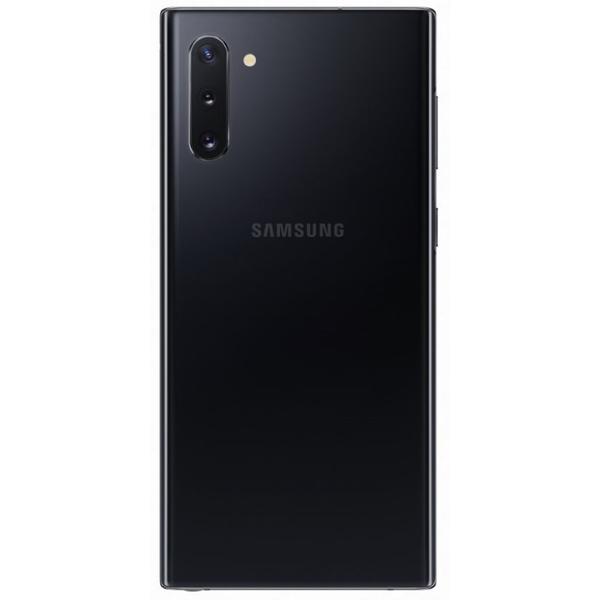 Poza Telefon Mobil Samsung Galaxy Note 10, Procesor Snapdragon 855 Octa-core, Dynamic AMOLED Capacitive touchscreen 6.3", 8GB RAM, 256GB Flash, Camera Tripla 16+12+12MP, 4G, Single Sim, Wi-Fi, Android (Negru) - imagine mare 8