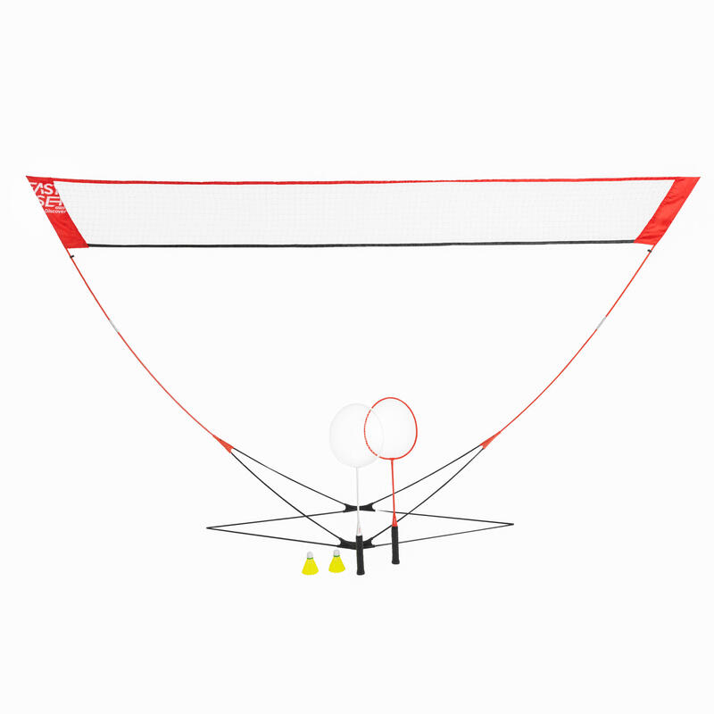 Set Badminton Easy Discover Roșu