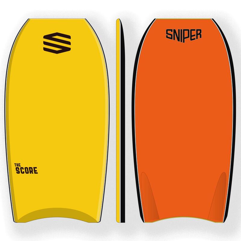 Poza Bodyboard SNIPER SCORE Galben - imagine mare 2