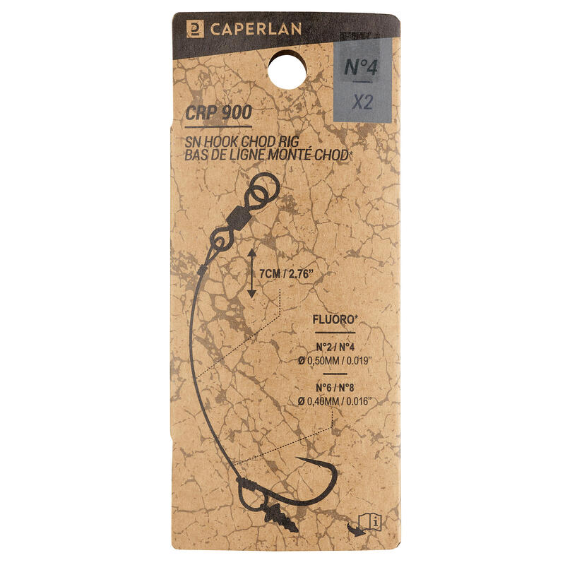 Poza Forfac SN Hook 900 Chod rig Pescuit la crap - imagine mare 2