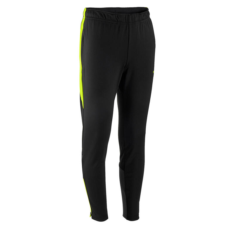 Pantalon Fotbal VIRALTO SOLO Negru-Galben Copii