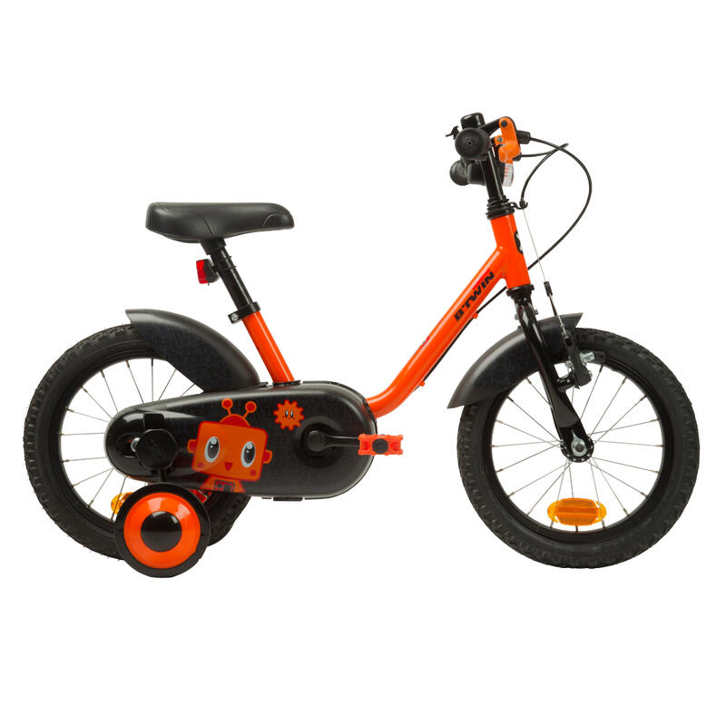 Poza Bicicletă 14" 3-5 ani 500 Robot - imagine mare 6