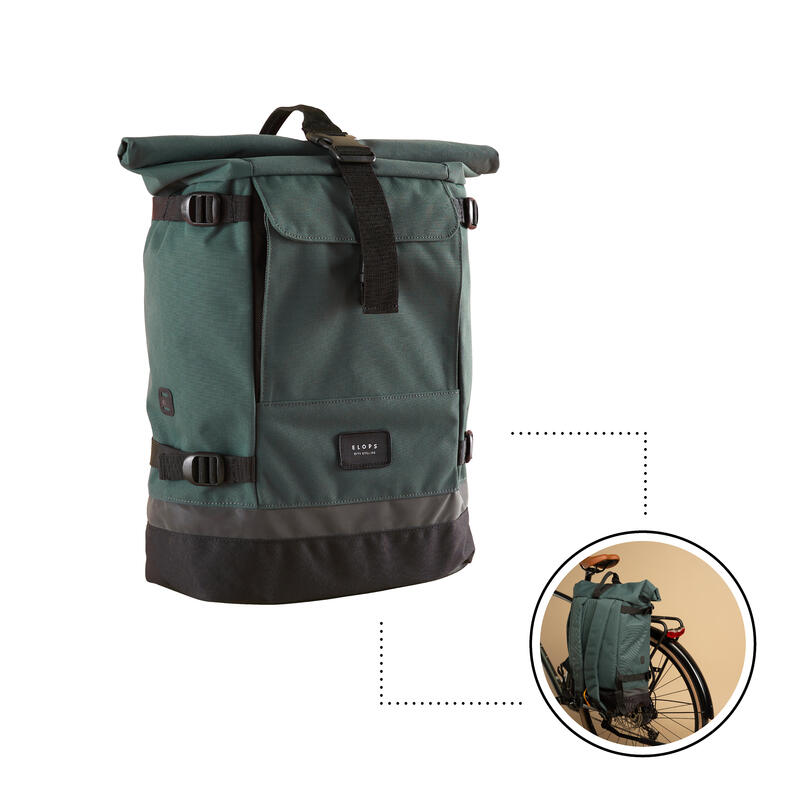 Poza Rucsac portbagaj simplu 1X25 L Gri - imagine mare 2