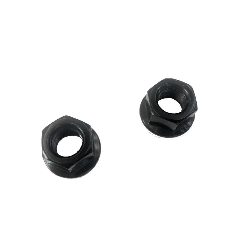 Set 2 Piulițe 3/8"x26T negru
