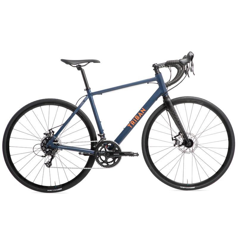 Poza Bicicletă de șosea RC 120 Disc Albastru-Portocaliu - imagine mare 2