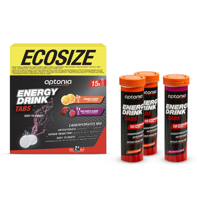 Poza Băutură izotonică tablete efervescente Portocală (x10) și Fructe de pădure (x5) - imagine mare 2