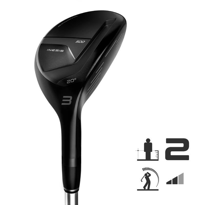 Poza Crosă HYBRIDE 500 dreptaci mărimea 2 viteză medie - imagine mare 2