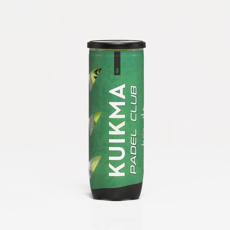 Poza Set 3 Mingi Presurizate Padel Kuikma PB Club - imagine mare 2