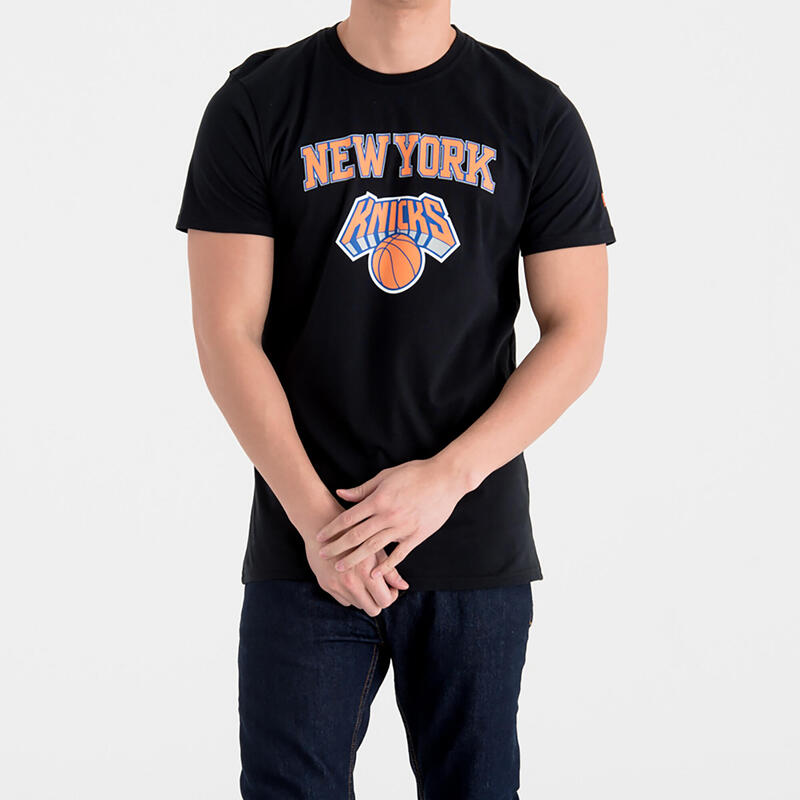 Poza Tricou Baschet NBA New York Knicks Negru Adulţi - imagine mare 1