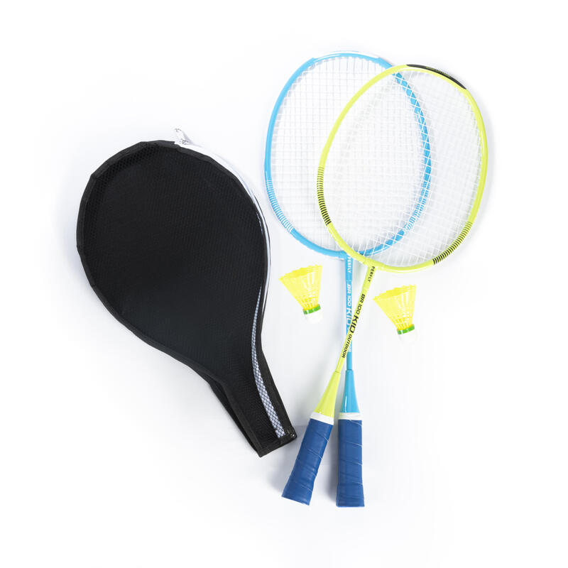 Set Rachete Badminton în exterior BR100 Starter Copii