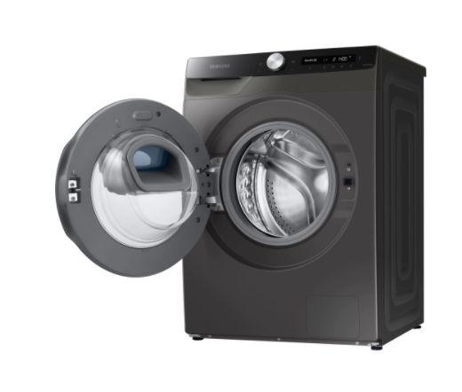 Poza Masina de spalat rufe Samsung WW90T554DAX, Add Wash, Al Control, 9 kg, 1400 RPM (Negru/Inox)