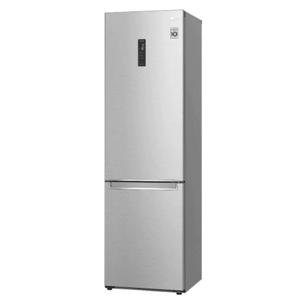 Poza Combina frigorifica LG GBB72NSUGN, No Frost, E-Micom, Clasa D, H 203 cm, Noble Steel - imagine mare 2