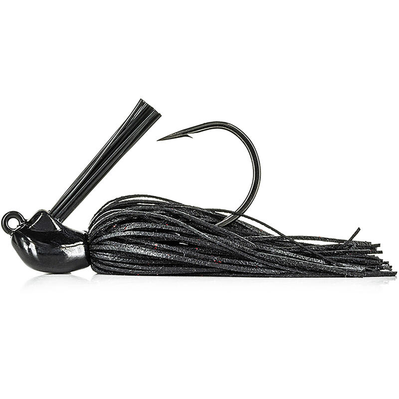 Poza Nălucă pescuit la black bass KENTO JIG 14G negru/roșu - imagine mare 2