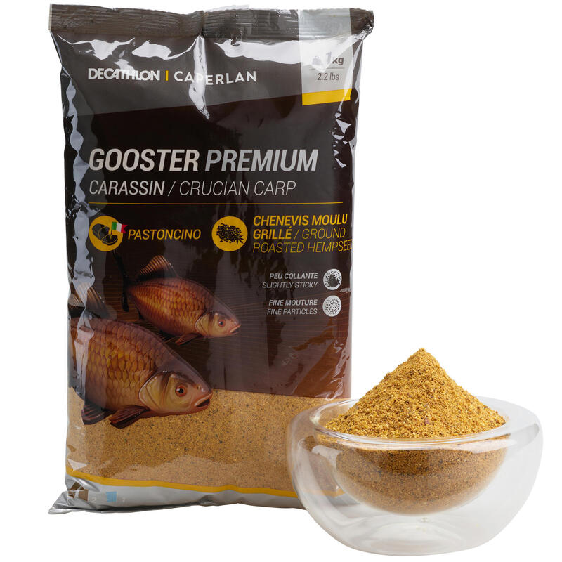 Poza Nadă GOOSTER PREMIUM CARAS galben 1kg - imagine mare 2