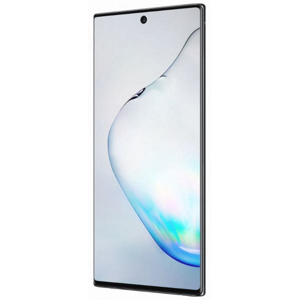 Poza Telefon Mobil Samsung Galaxy Note 10, Procesor Snapdragon 855 Octa-core, Dynamic AMOLED Capacitive touchscreen 6.3", 8GB RAM, 256GB Flash, Camera Tripla 16+12+12MP, 4G, Single Sim, Wi-Fi, Android (Negru) - imagine mare 6