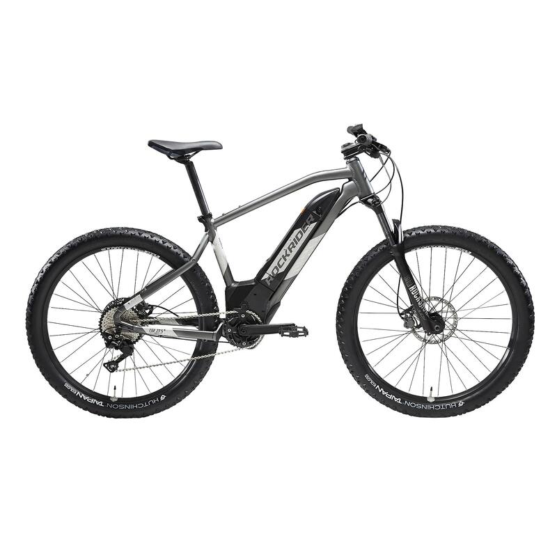 Poza Bicicletă MTB E-ST 900 27,5" PLUS Gri - imagine mare 3
