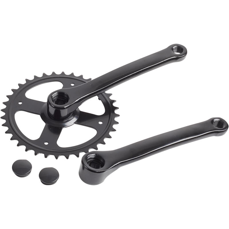 Poza Pedalier 1 foaie 36 dinți 170mm negru - imagine mare 1