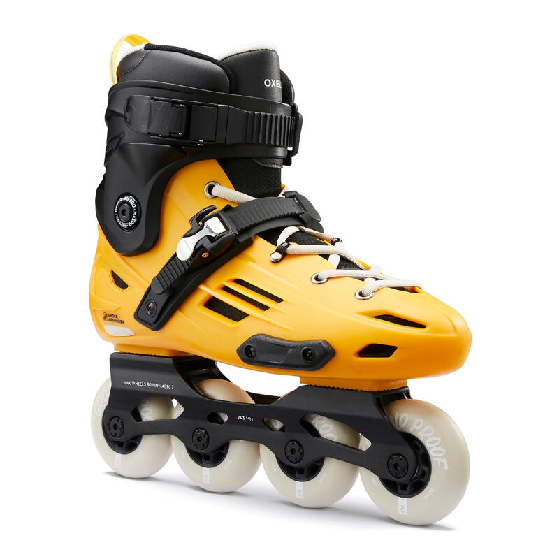 Poza Role freeride HardBoot MF500 Galben Adulți - imagine mare 2