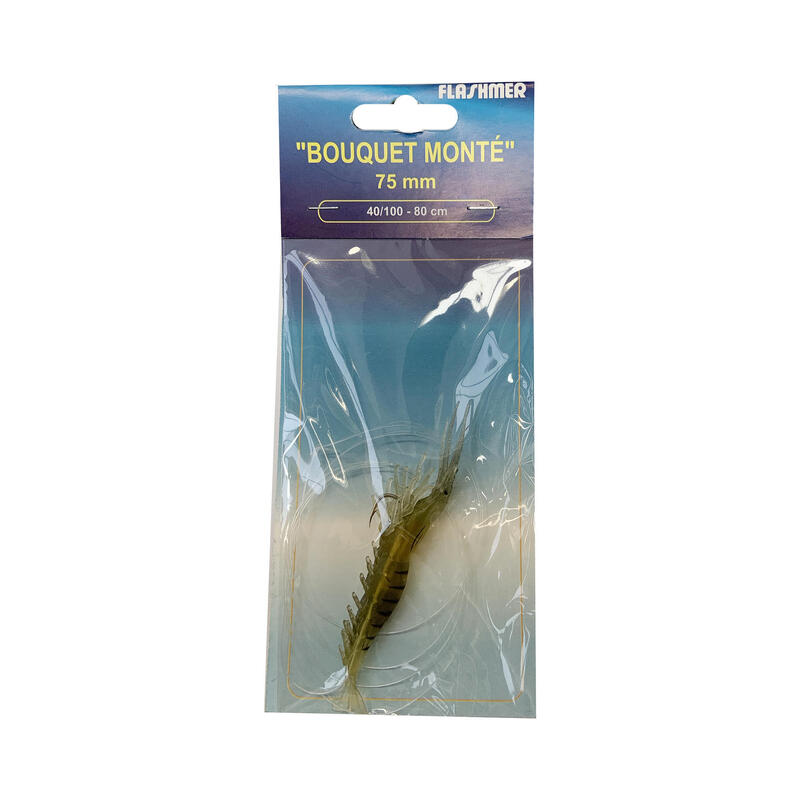 Poza Nălucă Tip Crevete Flexibilă Pescuit marin 7.5 cm 40/100 - imagine mare 2