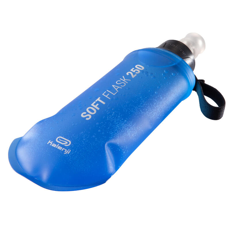 Bidon Tip Flask Alergare 250 ml Albastru