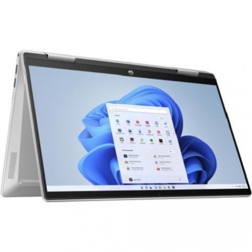 Poza Laptop 2in1 HP Pavilion x360 14-ek0004nn (Procesor Intel® Core™ i7-1255U (12M Cache, up to 4.70 GHz) 14" FHD Touch, 16GB, 512GB SSD, Intel® Iris® Xe Graphics, Win11 Home, Argintiu)