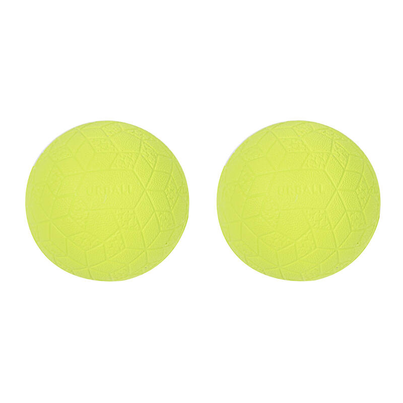 Poza Set 2 Mingi Spumă Pelota OneWall SPB500 Galben - imagine mare 2