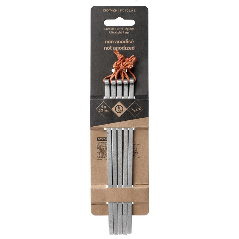 Set 5 cuie din aluminiu foarte ușoare MT900 - 10g