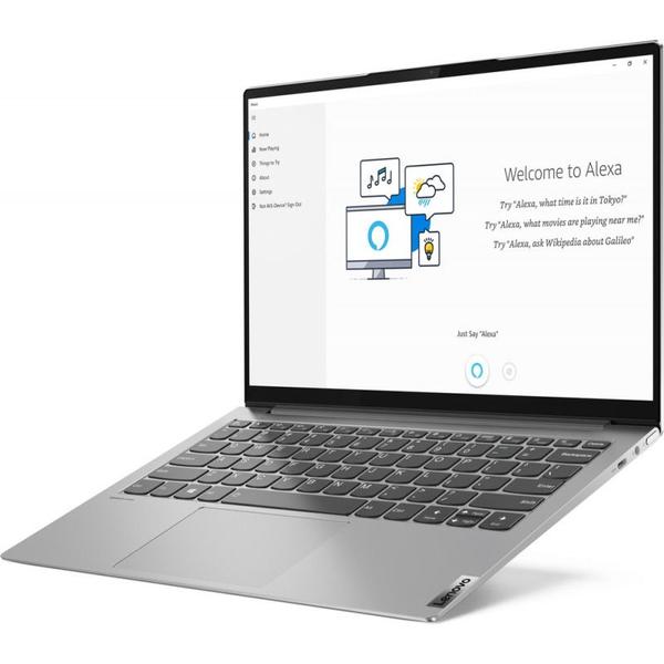 Poza Ultrabook Lenovo Yoga Slim 7 13ACN5 (Procesor AMD Ryzen™ 7 5800U (16M Cache, up to 4.4 GH), 13.3" QHD, 8GB, 512GB SSD, AMD Radeon Graphics, Win11 Home, Argintiu)