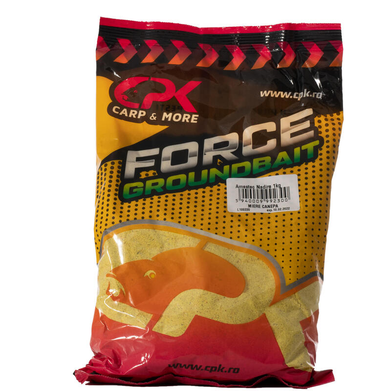 Poza CLASSIC CATCHER GROUNDBAIT MIERE & CANEPA 1KG - imagine mare 2