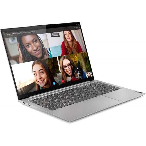 Poza Ultrabook Lenovo Yoga Slim 7 13ACN5 (Procesor AMD Ryzen™ 7 5800U (16M Cache, up to 4.4 GH), 13.3" QHD, 8GB, 512GB SSD, AMD Radeon Graphics, Win11 Home, Argintiu)