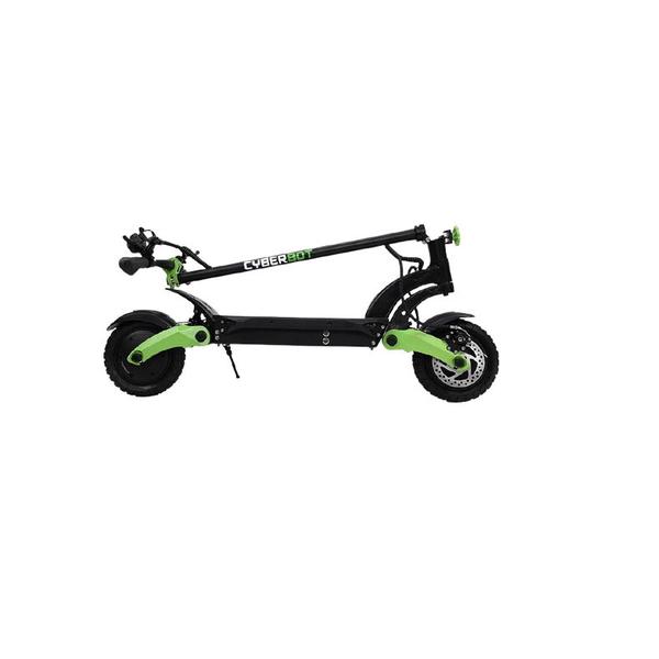 Trotineta electrica SPEEDXMAN Cyberbot, Viteza 53 Km/h, Autonomie 30-45Km, Motor 2 x 500W, Frane mecanice pe disc, Roti 8.5", baterie 48V/19.2Ah (Negru)