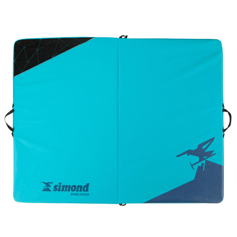 Poza Saltea CRASHPAD BIGBLOCKER 1,4 m x 1,1 m Turcoaz - imagine mare 2