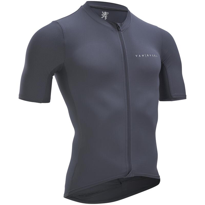 Poza Tricou ciclism pe șosea Neo Racer Gri Bărbați - imagine mare 2