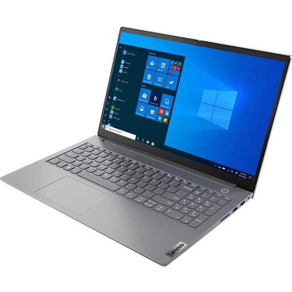 Poza Laptop Lenovo ThinkBook 15 G2 ITL (Procesor Intel® Core™ i7-1165G7 (12M Cache, up to 4.70 GHz), 15.6" FHD, 16GB, 512GB SSD, nVidia GeForce MX450 @2GB, Gri)