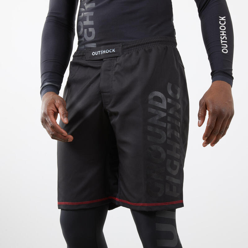 Pantalon scurt MMA Grappling 500 Bărbați