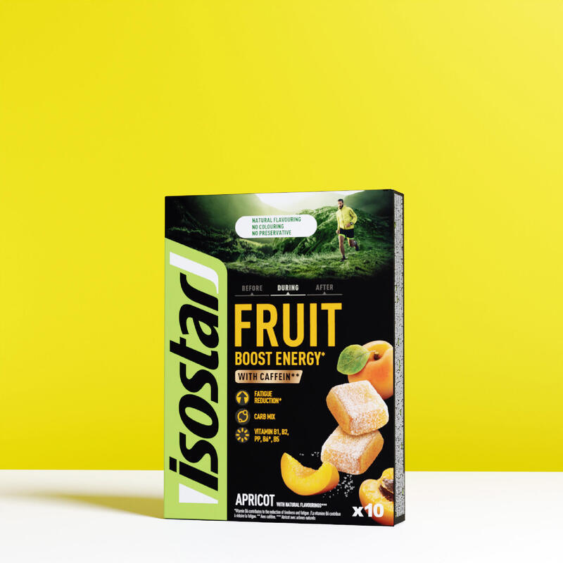 Poza Pastă de Fructe Energy Fruit Boost Caise 10x10g - imagine mare 2